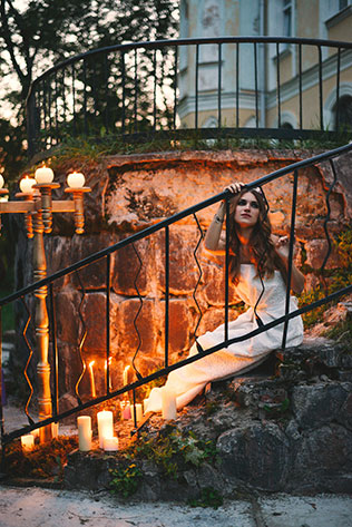 Фотопроект Blogger Bride-3, невеста в старинной усадьбе