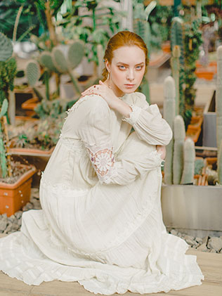 утро невесты в стиле бохо, образ невесты