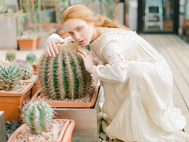 утро невесты в стиле бохо, образ невесты