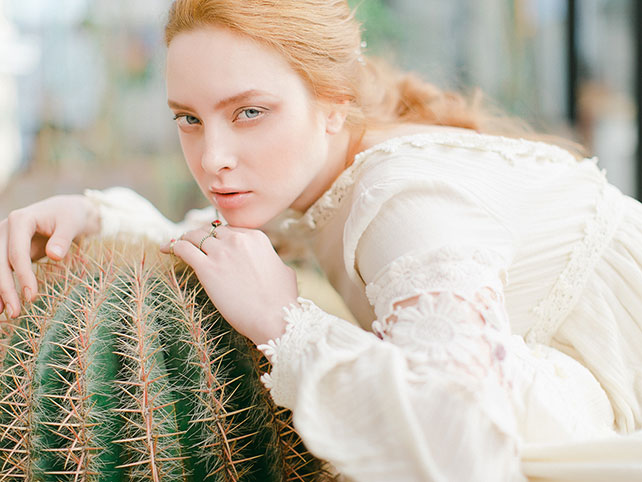 утро невесты в стиле бохо, образ невесты