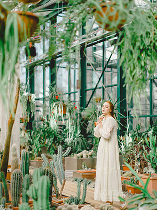 утро невесты в стиле бохо, образ невесты