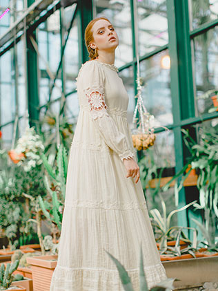 утро невесты в стиле бохо, образ невесты