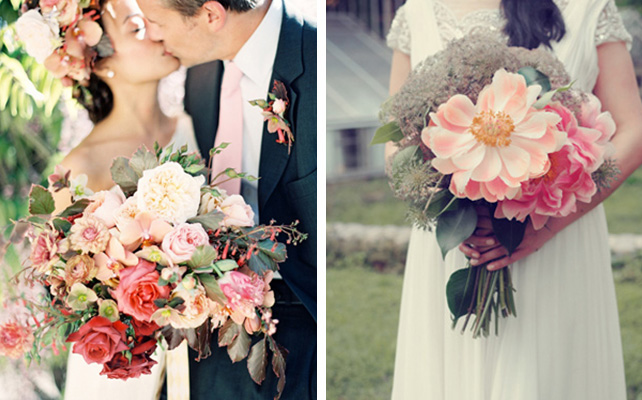 Большой букет - тренд свадебной моды