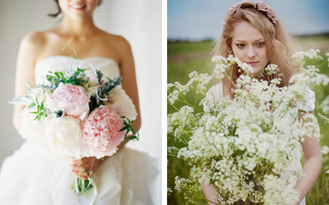 Большой букет - тренд свадебной моды