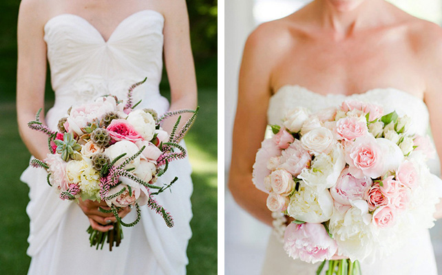 Большой букет - тренд свадебной моды