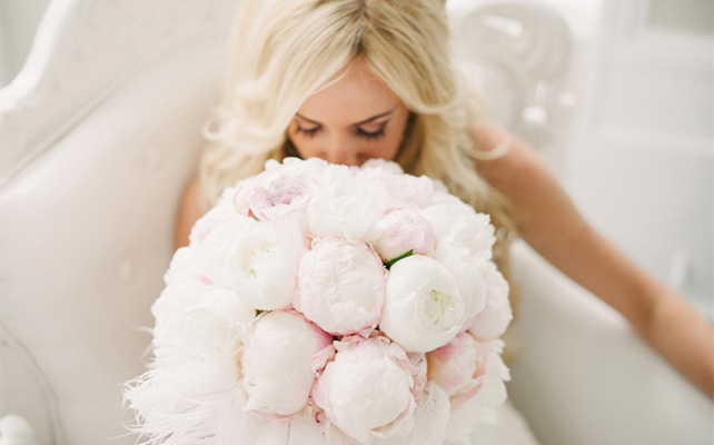 Большой букет - тренд свадебной моды