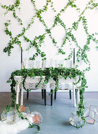 Botanical Style: 45 идей для декора свадебного стола 