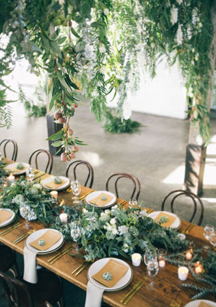 Botanical Style: 45 идей для декора свадебного стола 