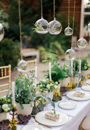 Botanical Style: 45 идей для декора свадебного стола 