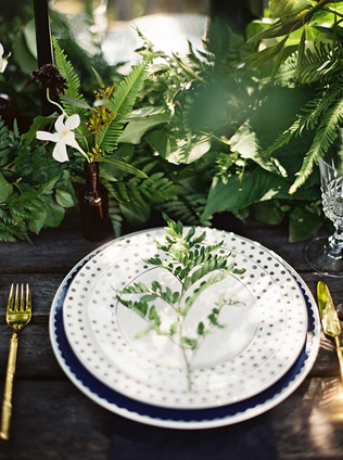 Botanical Style: 45 идей для декора свадебного стола 