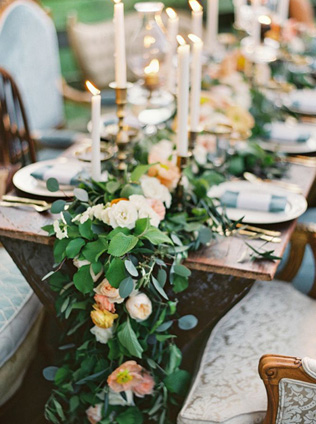 Botanical Style: 45 идей для декора свадебного стола 