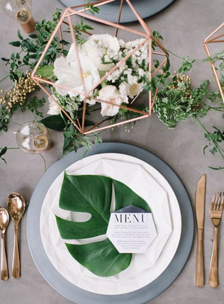 Botanical Style: 45 идей для декора свадебного стола 