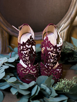 Холодное лето: ботильоны для невесты 