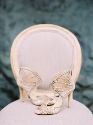 Холодное лето: ботильоны для невесты 