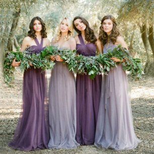 Mix & Match: 46 сочетаний платьев подружек невесты