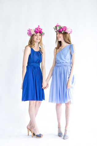 Советует BridesTeam: варианты вырезов для платьев подружек невесты 