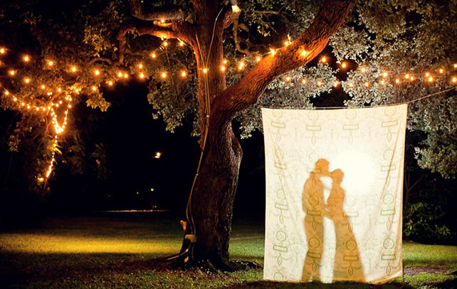 будка для поцелуев на свадьбе