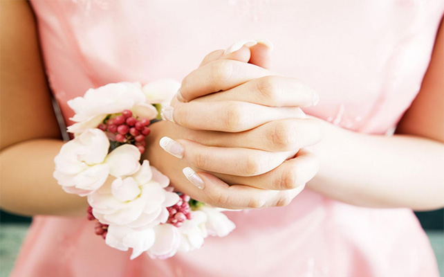 Бутоньерки подружек невесты