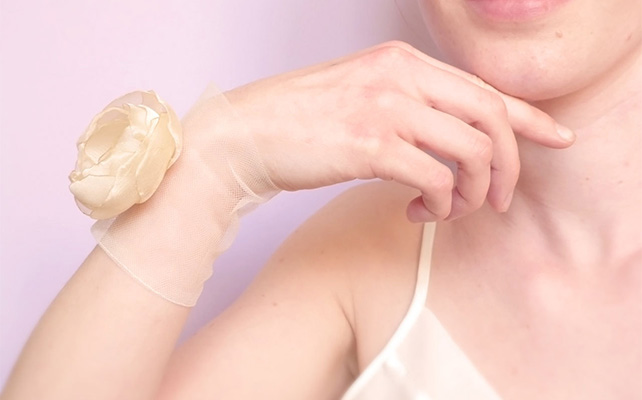 Бутоньерки подружек невесты