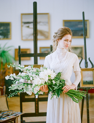 Букет невесты: что символизируют любимые цветы? Левкой