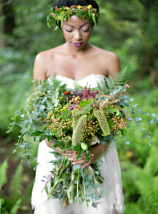 Букет невесты: что символизируют любимые цветы? Плющ