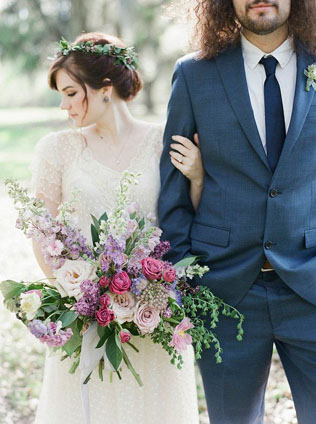 Вдохновение: 36 свадебных букетов в стиле бохо 