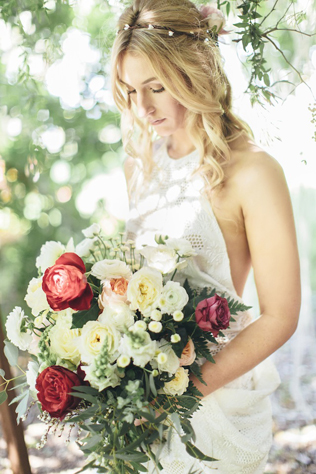 Вдохновение: 36 свадебных букетов в стиле бохо 