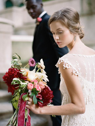 Вдохновение: 36 свадебных букетов в стиле бохо 