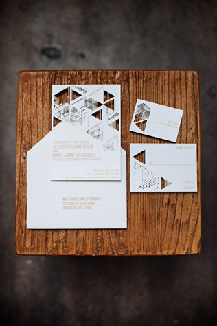 Бумажное кружево: свадебная полиграфия с узорами  