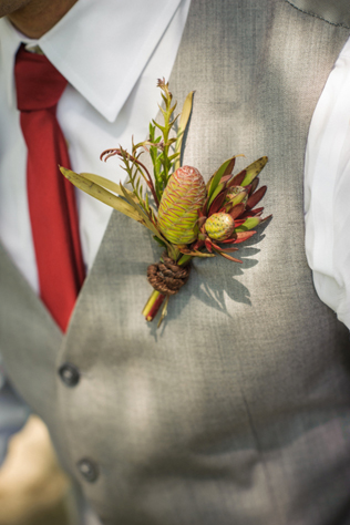 90 вариантов бутоньерок для осенней свадьбы 