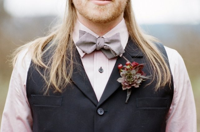 90 вариантов бутоньерок для осенней свадьбы 