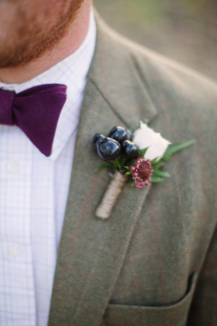 90 вариантов бутоньерок для осенней свадьбы 