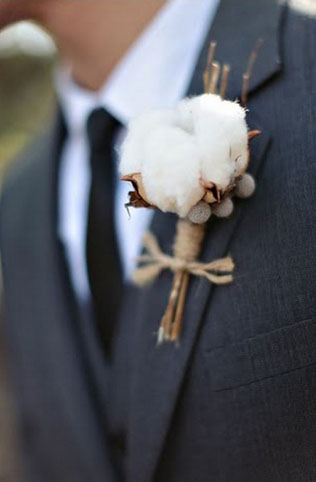 90 вариантов бутоньерок для осенней свадьбы 