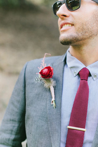 90 вариантов бутоньерок для осенней свадьбы 