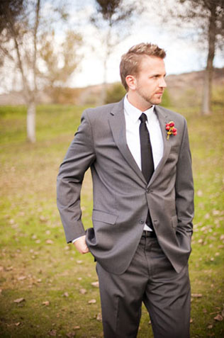 90 вариантов бутоньерок для осенней свадьбы 