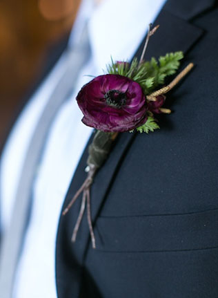 90 вариантов бутоньерок для осенней свадьбы 