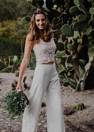 свадебное платье в стиле casual 