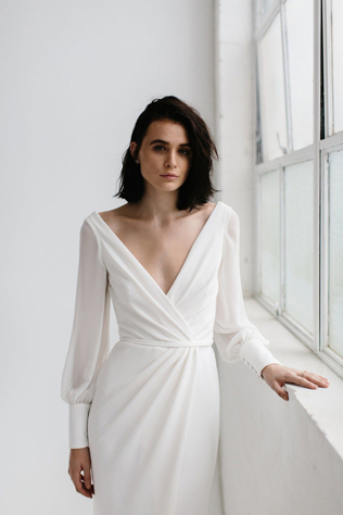 свадебное платье в стиле casual 