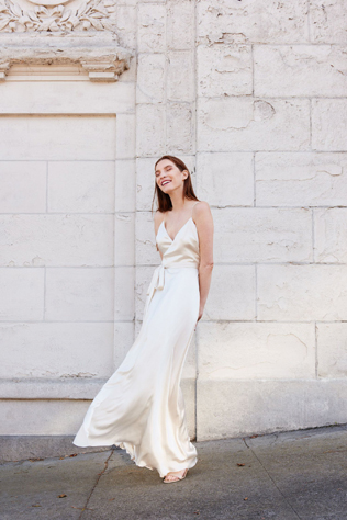 свадебное платье в стиле casual 