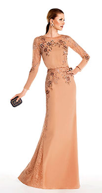 вечернее платье невесты для второго дня