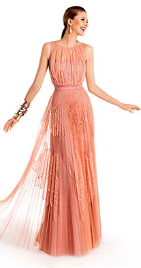 вечернее платье невесты для второго дня