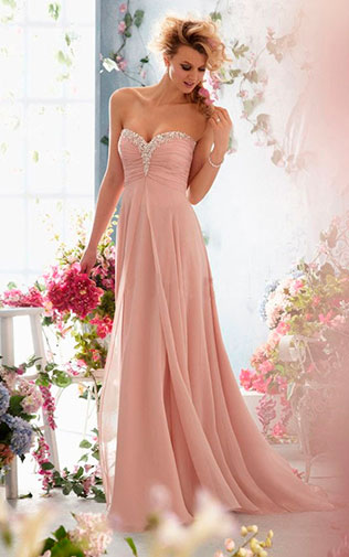 вечернее платье невесты для второго дня