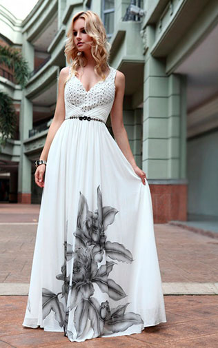 вечернее платье невесты для второго дня