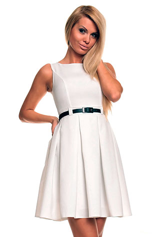 короткое платье невесты для второго дня