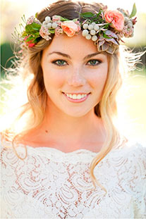 венок невесты для второго дня