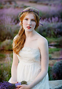 венок невесты для второго дня