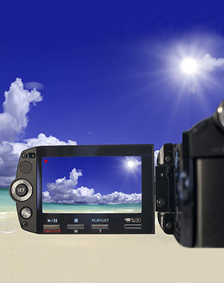 видеокамера в путешествии