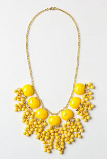 цитрусовая свадьба, бижутерия невесты