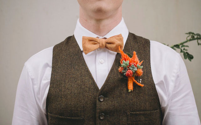цитрусовая свадьба, образ жениха