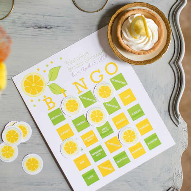 цитрусовая свадьба, приглашения